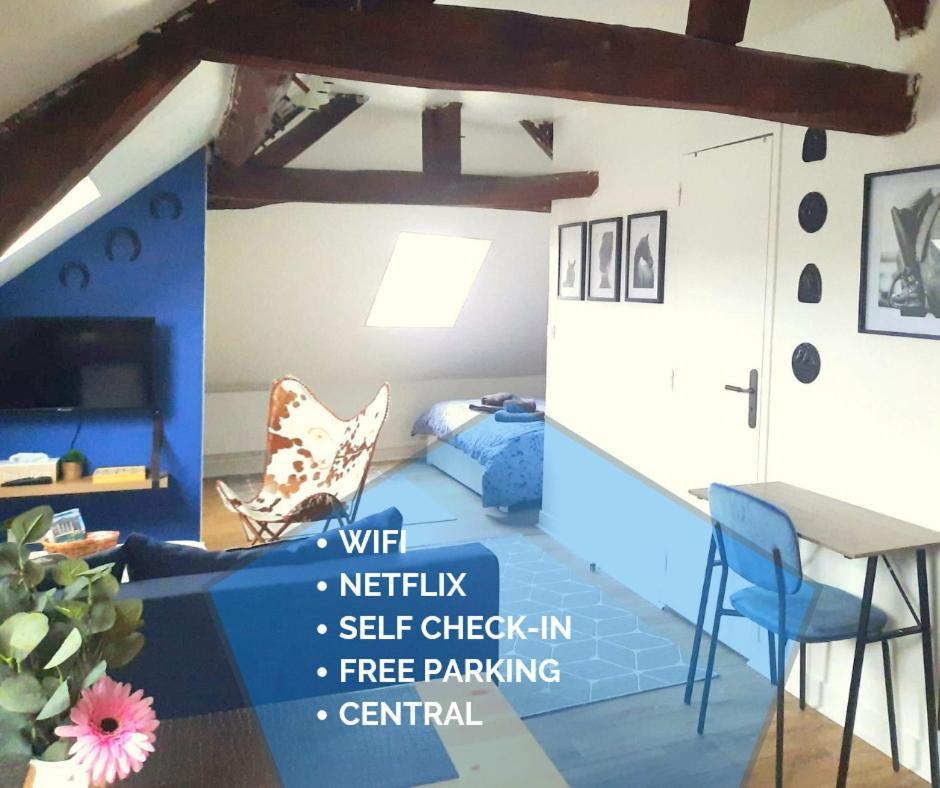 Equidia Compiegne Free Parking Wifi Self Check-In Apartment Venette Ngoại thất bức ảnh
